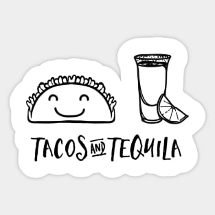 Tacos & Tequila Sticker